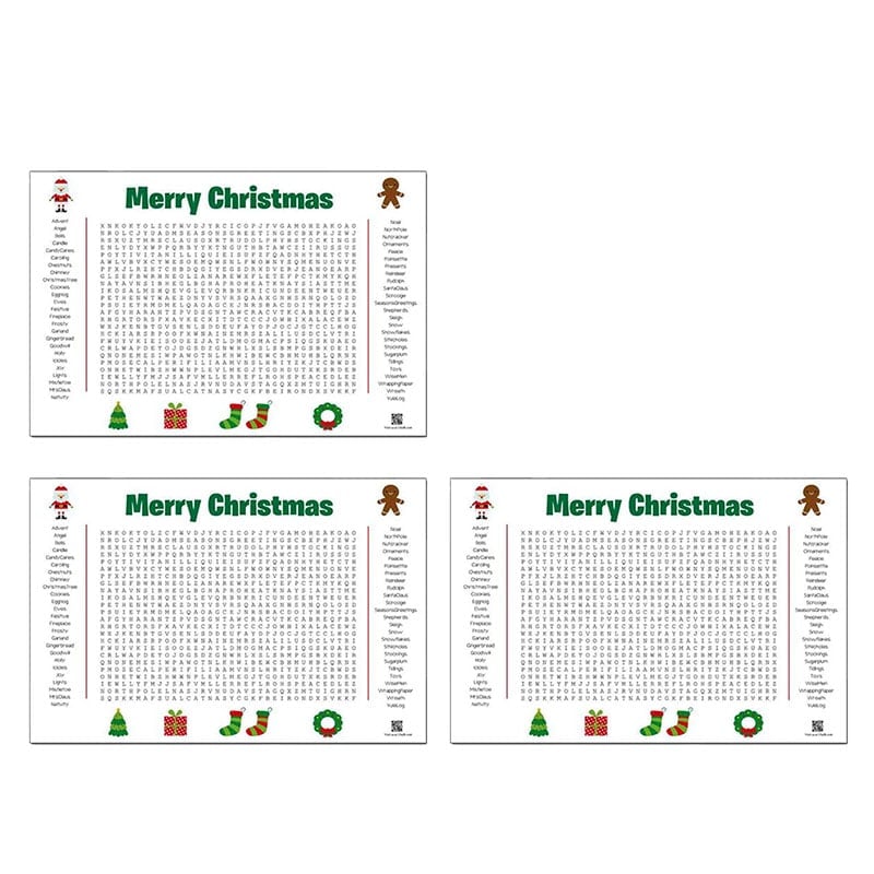 Word Fill-in Puzzle Poster