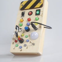 Load image into Gallery viewer, Montessori Busy Board for Toddlers