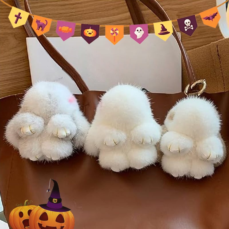Handmade Soft Bunny PomPom Charms（Boxed Edition）