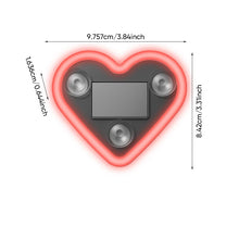 Load image into Gallery viewer, Solar Heart LED Car Ambient Light