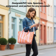 Load image into Gallery viewer, Striped Tote Bag