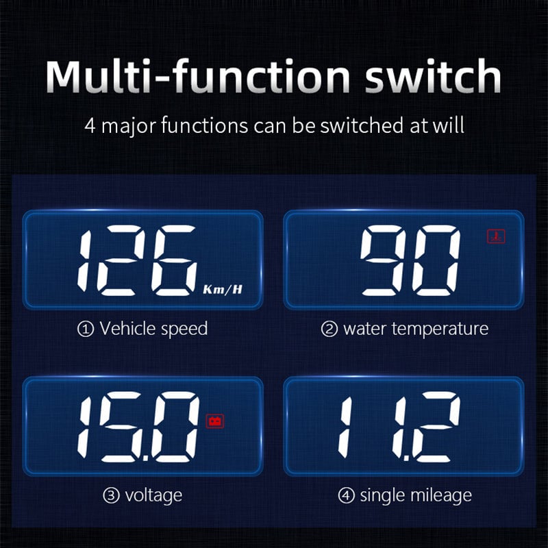 M3 Head Up Display Car Universal HUD with OBD Cable