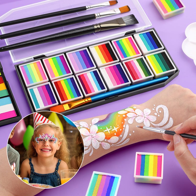 Face Painting Kit for Creative Fun (35pcs/1 Set)