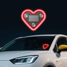 Load image into Gallery viewer, Solar Heart LED Car Ambient Light