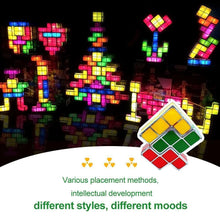 Load image into Gallery viewer, Tetris Stackable LED Night Light(7 pieces/SET)