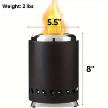 Load image into Gallery viewer, Portable Smokeless Tabletop Firepit