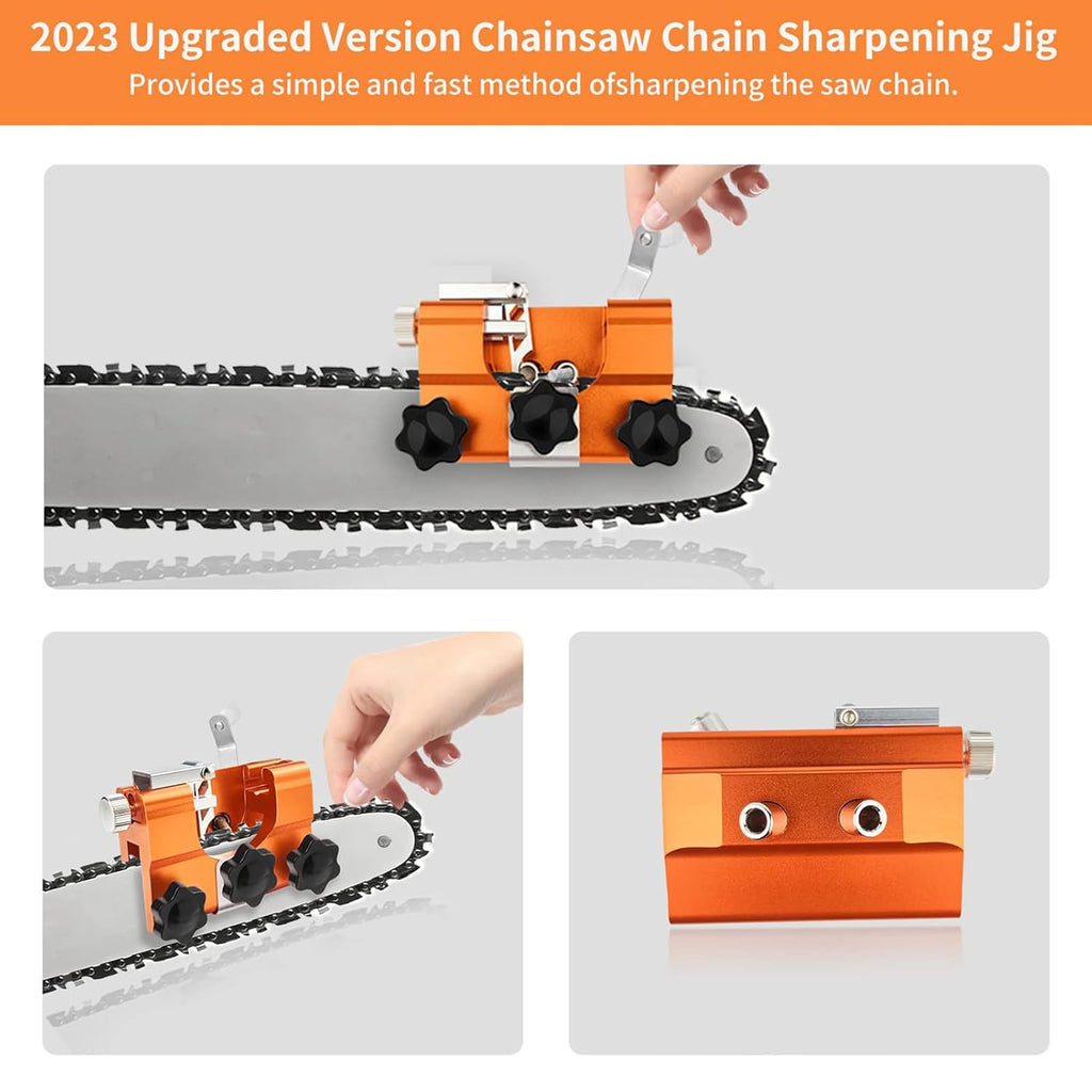 Multipurpose Portable Chain Saw Blade Sharpener