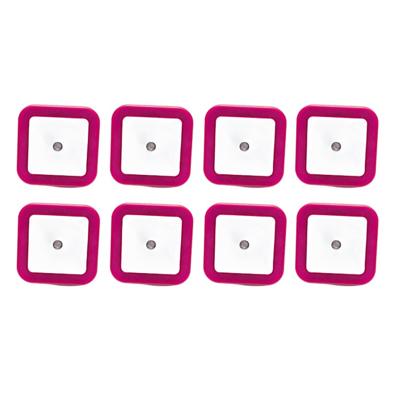 Square Light-Controlled Night Light