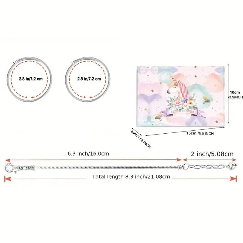 【Extra 50% Off】Girls Charm Bracelet Making Kit