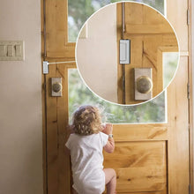 Load image into Gallery viewer, Child Safety Door Lock with 3-Inch Anti-Theft Aluminum Hinge Bolt Night Lock