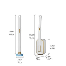 Load image into Gallery viewer, Wall Mounted Toilet Brush Set
