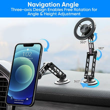 Load image into Gallery viewer, Rotating Car Robotic Arm Magnetic Bracket