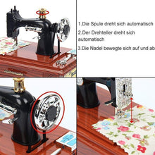 Load image into Gallery viewer, Vintage Sewing Machine Design Music Box