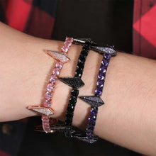 Load image into Gallery viewer, Black Panther Tennis Bracelet