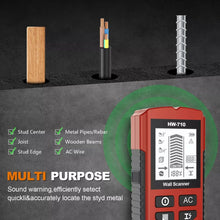 Load image into Gallery viewer, Multifunctional Handheld Metal &amp; Wall Detector