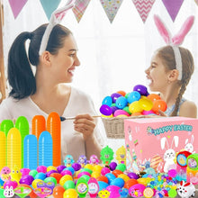 Load image into Gallery viewer, Prefilled Easter Eggs with Toys and Stickers for Egg Hunts