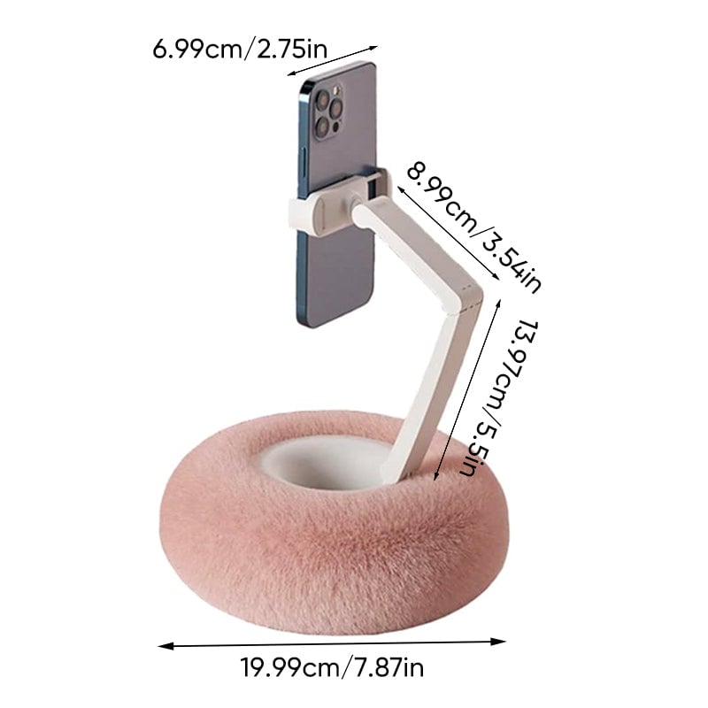 Kindle Pillow Stand Holder with Snack Bowl