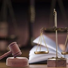Load image into Gallery viewer, Law &amp; Order: Mini Gavel Set with Sound