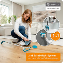 Load image into Gallery viewer, Sakerplus Electric Broom with Scrub and Mop