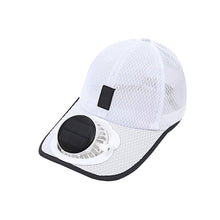 Load image into Gallery viewer, Sakerplus Solar Powered Cooling Fan Cap