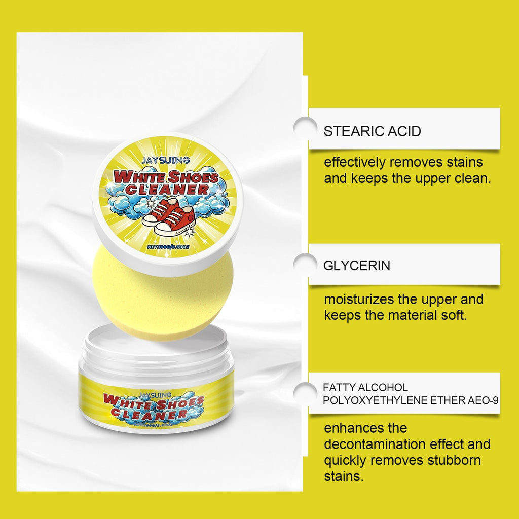 Shoe Cleaning Stain Removal & Shine Enhancer Polish Cream
