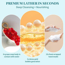 Load image into Gallery viewer, Handmade Crystal Grape Soap