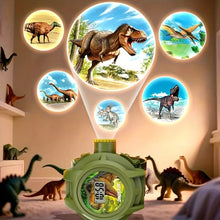 Load image into Gallery viewer, Dinosaur Projection Children's Watch Light-Up Toy