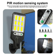 Load image into Gallery viewer, Sakerplus Solar Street Lights Outdoor Security Set
