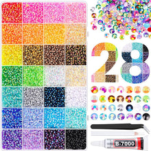 Load image into Gallery viewer, DIY Nail Flatback Rhinestones