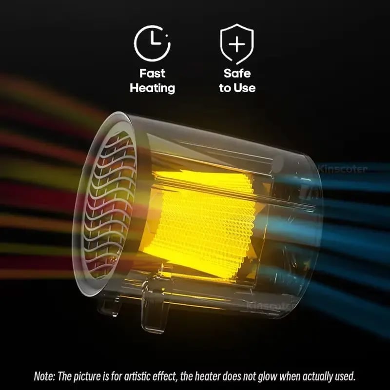 🔥Portable 500W Electric Heater