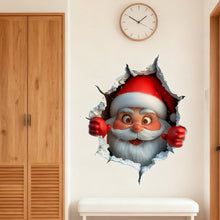 Load image into Gallery viewer, Santa Claus Wall Sticker Set
