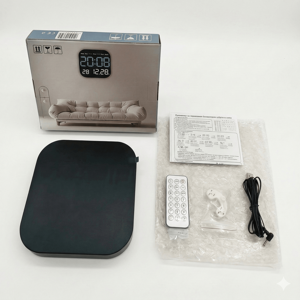Aless™ Hangable Standalone Square Clock