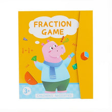 Load image into Gallery viewer, Montessori Magnetic Book Fraction Puzzle For Children