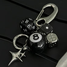 Load image into Gallery viewer, Creative dice keychain