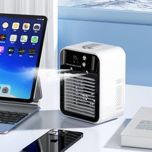 Load image into Gallery viewer, Portable 3-In-1 Cooling Fan with 2-Speed Mist