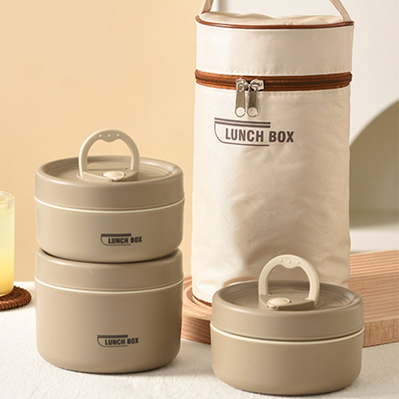 Portable Insulated Food Lunch Container Set