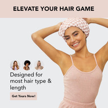 Load image into Gallery viewer, Satin Lined Luxury Shower Cap