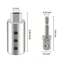 Load image into Gallery viewer, Stainless Steel Trailer Jack Electric Drill Adapter