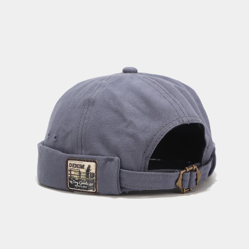 Vintage Cotton Skull Cap Hat