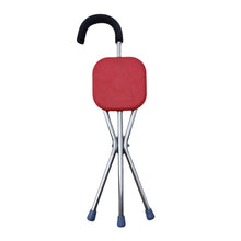 Load image into Gallery viewer, Foldable Walking Stick Chair