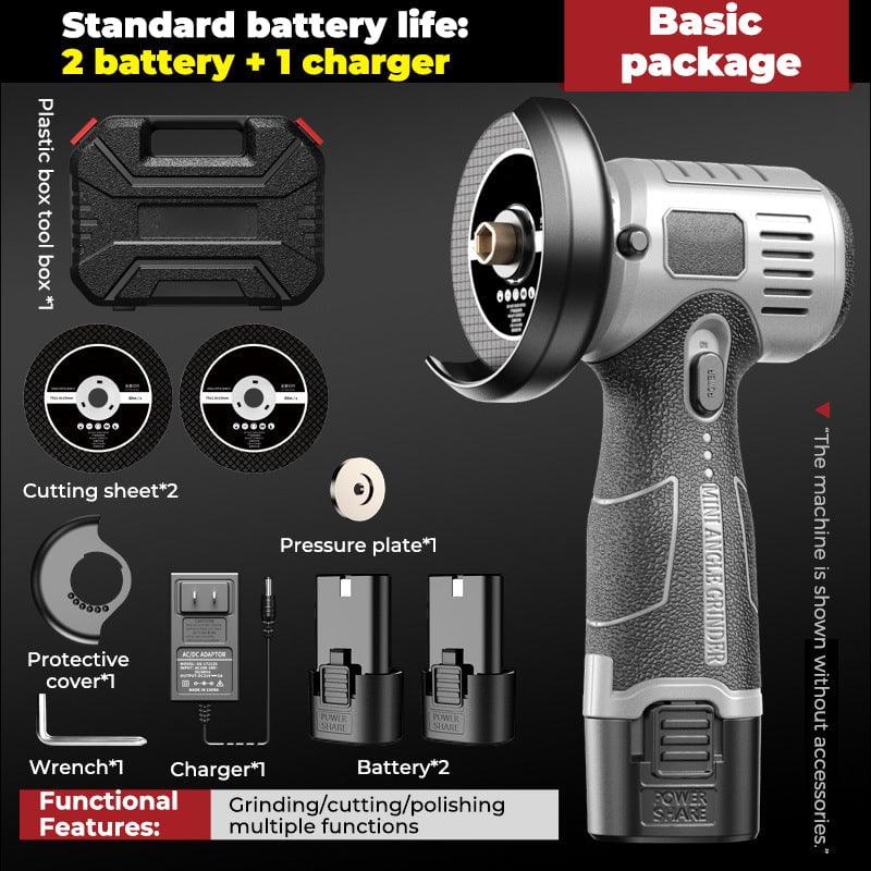 Household mini angle grinder