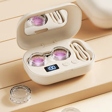 Load image into Gallery viewer, Portable Rechargeable Ultrasonic Contact Lens Cleaner Case