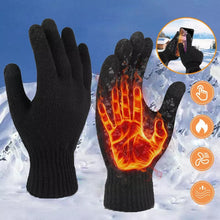 Load image into Gallery viewer, Men's and Women's Unisex Hat Neck Scarf Gloves 3 Piece Set