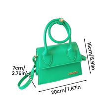 Load image into Gallery viewer, Solid Color Flap Square Bag