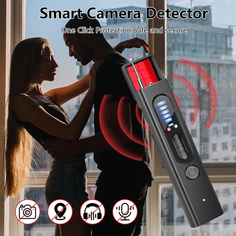 Portable Anti-Spy Camera Detector & RF Signal Scanner