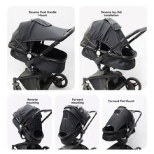 Load image into Gallery viewer, UV Protective Baby Stroller Sunshade with Top Opening