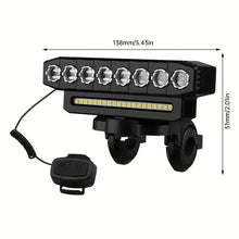 Load image into Gallery viewer, Multi-Source LED Bicycle Headlight