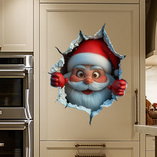 Load image into Gallery viewer, Santa Claus Wall Sticker Set