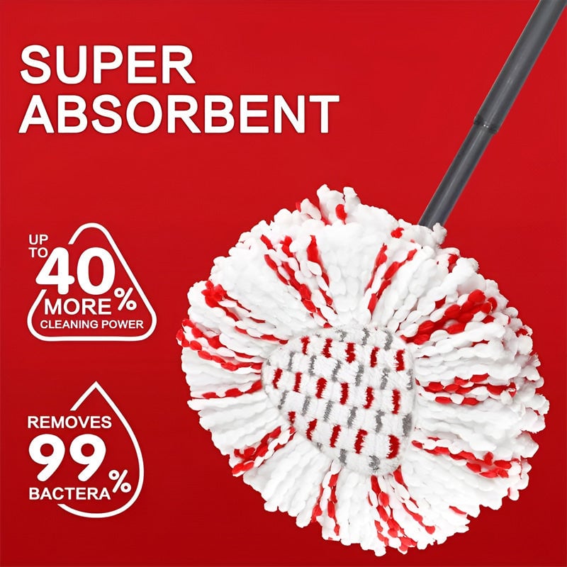 Microfiber Spin Mop Head