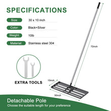 Load image into Gallery viewer, Sakerplus Lawn Leveling Rake